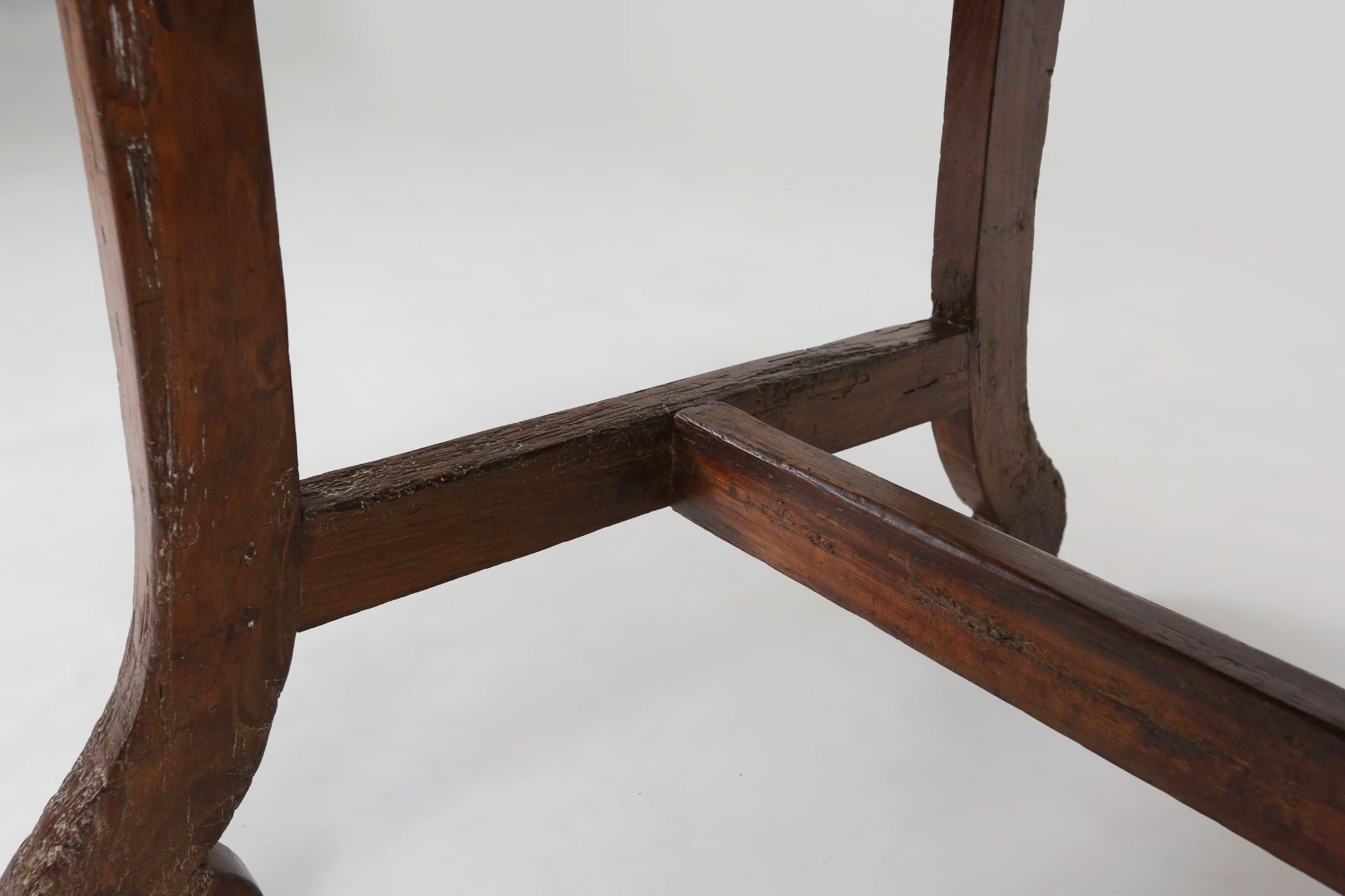 Antique carved Oak Spanish Console Table with Drawers, 18th Centurythumbnail